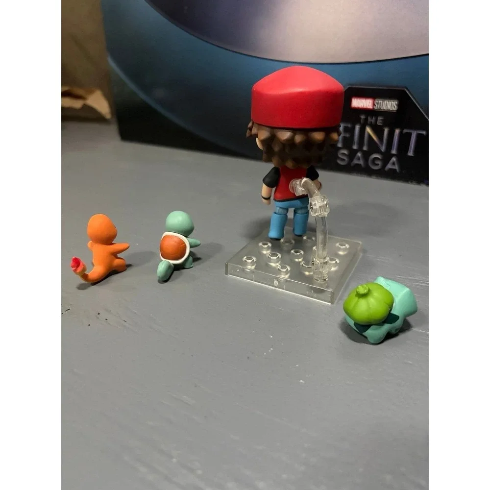 Good Smile - Nendoroid - Pokemon Red Trainer w/Charmander, Squirtle, Bulbasaur
